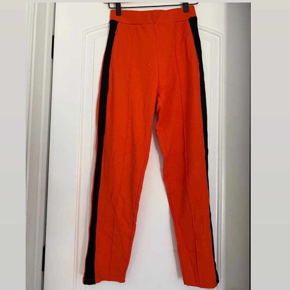 Urban Outfitters Black and Orange Pants